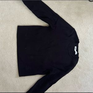 Zara Black Longsleeve Top